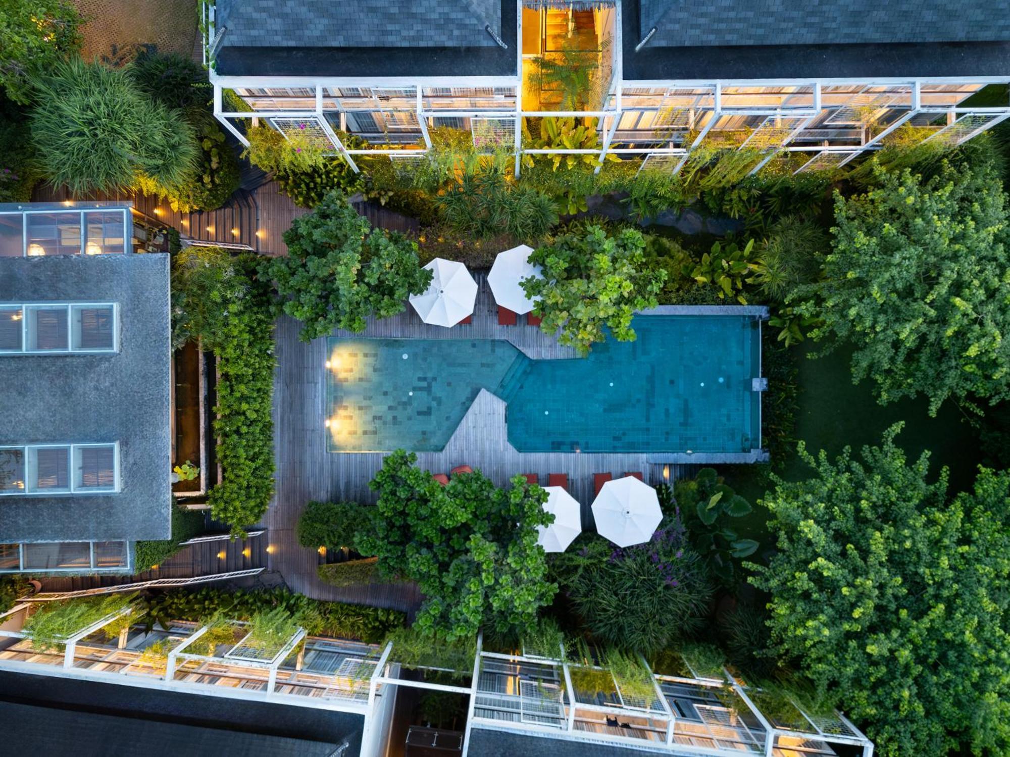 Rimbun Canggu Hotel Buitenkant foto