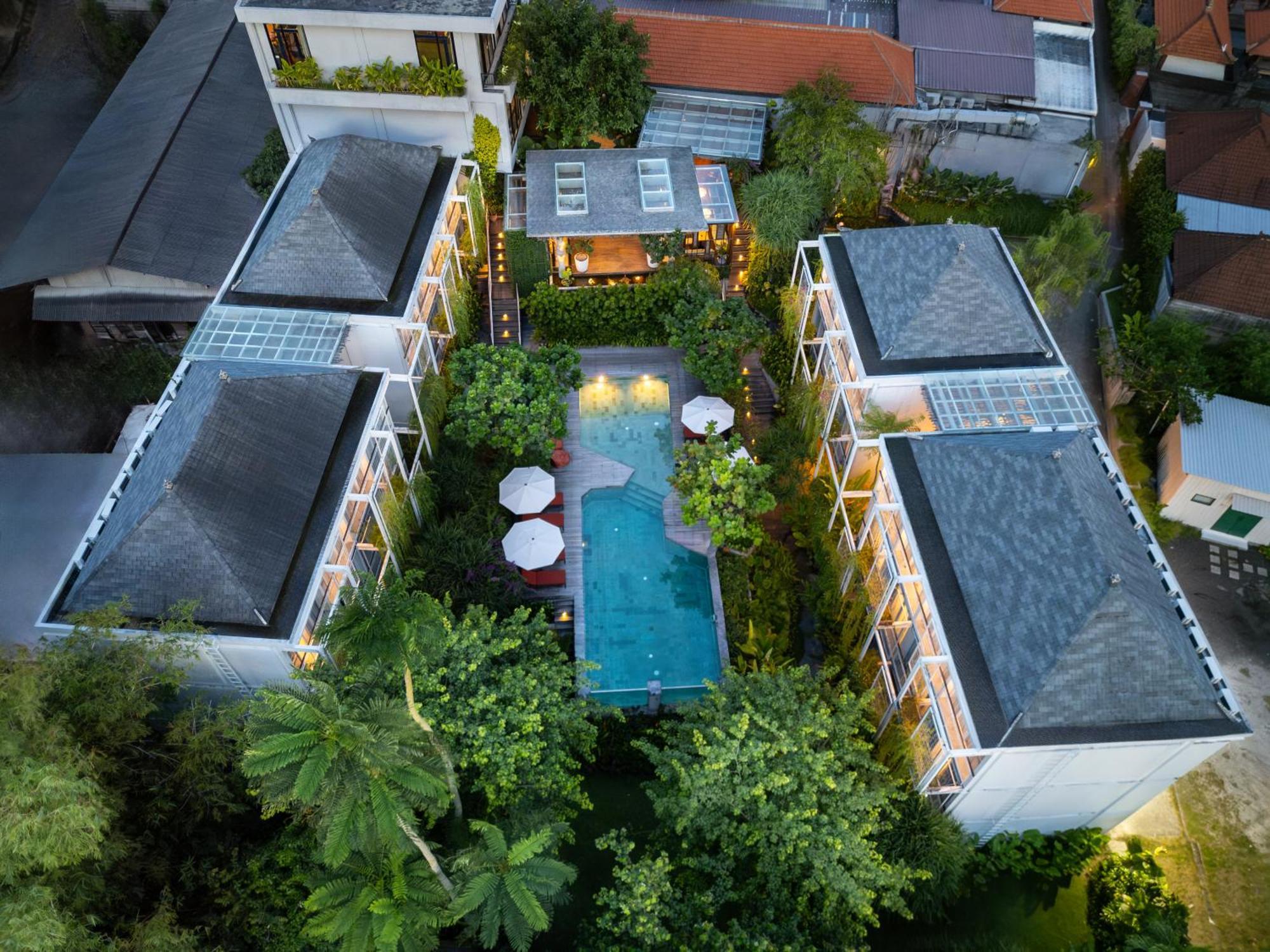 Rimbun Canggu Hotel Buitenkant foto